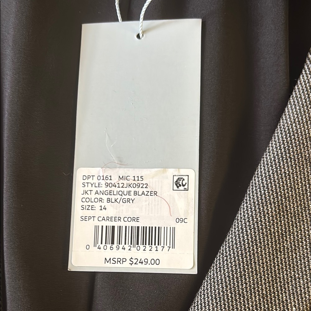 ANTONIO MELANI Gray Blazer - Picture 2 of 8